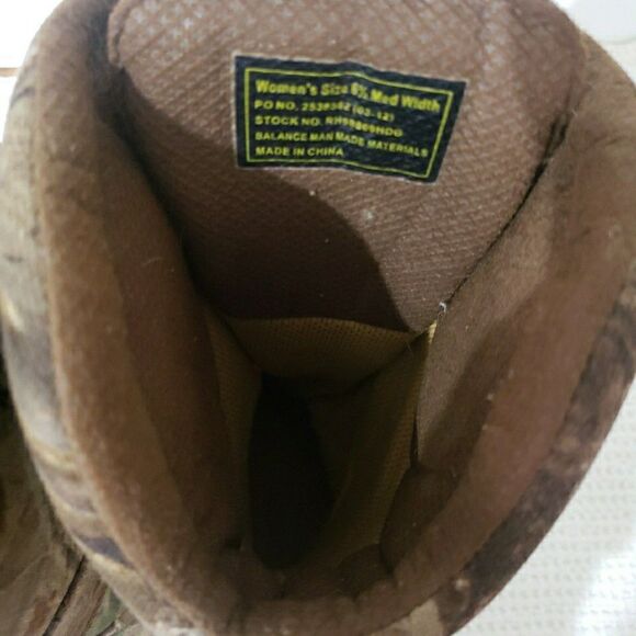 RedHead Woman’s Camo Insulated Water Proof Hard Toe Lace Up Snake Boots Size 6.5 - Picture 12 of 12